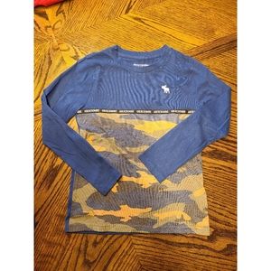 Abercrombie camo kids boys long sleeve